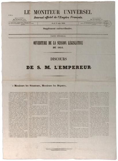 null GUERRE DE CRIMÉE 1854 (Préparatifs à la Déclaration de Guerre du 27 mars 1854)-...