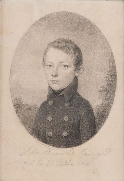 null Jacques François MOMAL (1754-1832)

 - Portrait de Félix Baron de Maingard,...