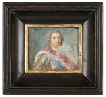 ECOLE FRANCAISE, CIRCA 1715 RARE PORTRAIT DE LOUIS-ARMAND II DE BOURBON

PRINCE DE...