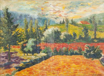 null Paul ACKERMAN (1908-1981)

Paysage de Provence

Peinture sur toile, signée en...