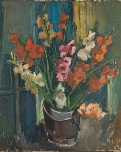 Jean AUREL (1907-1982) Nature morte, Huile sur toile, 101 x 91 cm