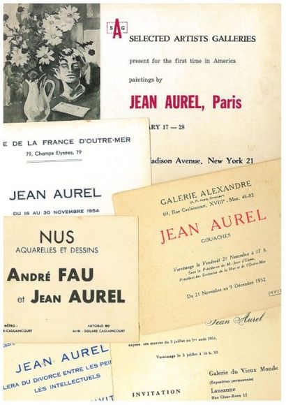 null ATELIER JEAN AUREL (1907-1982)

Joan AUREL-ILIESCO, dit Jean AUREL est né à...