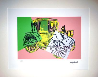 Andy Warhol (1928-1987) Old Car

Sérigraphie 

Signée dans la planche 

Numérotée...