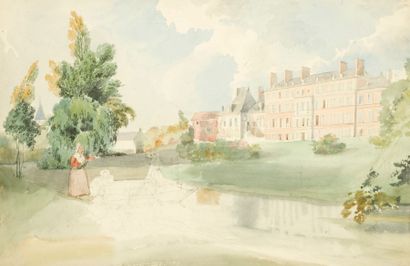 null Etude de château
Deux aquarelles
29 x 41 et 27 x 38,5 cm
