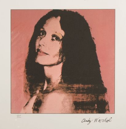 null D'après Andy WARHOL (1928-1987) - Portrait - Sérigraphie, justifiée 2026/2400...