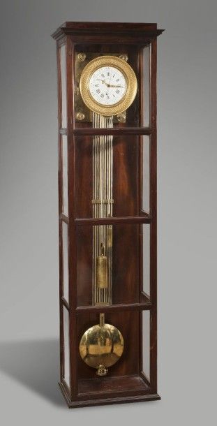 null Rare «valet horloger», ou régulateur transportable, de Ferdinand BERTHOUD à...