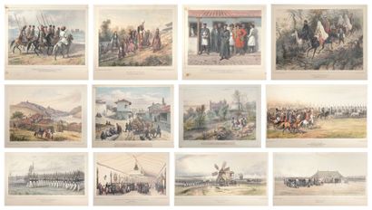 Auguste RAFFET Quarante-trois lithographies du Voyage dans la Russie méridionnale...