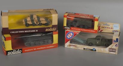 SOLIDO référence du lot : 6477-54 - Solido S Military-1 Edition Limitée. Dodge 4x2...
