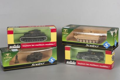 SOLIDO référence du lot : 6477-56 - Solido S Les Militaires Collection 1. Jeep US...
