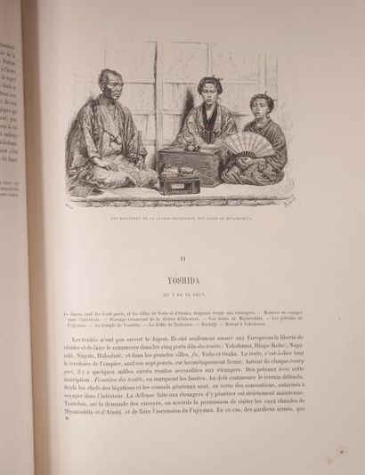 HUBNER (Joseph Alexander, comte de) Promenade autour du monde. 1871. Paris, Librairie...