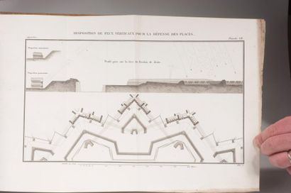 PAIXHANS (H.-J.) Nouvelle force maritime. Paris, Bachelier, 1822. In-4, demi-basane...