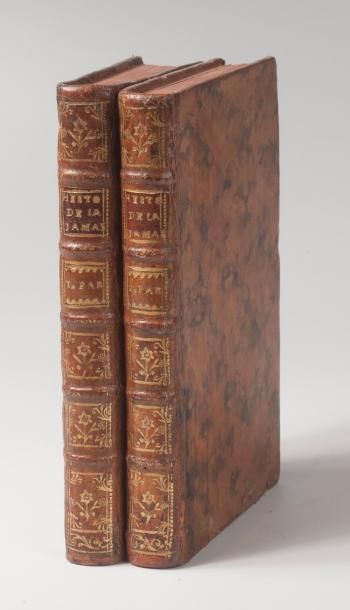 [SLOANE (Hans)] Histoire de la Jamaïque. Londres, Nourse, 1751. 2 parties en deux...