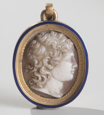 null Naples, circa 1810



Camée représentant Joachim Murat, roi de Naples.



Profil...