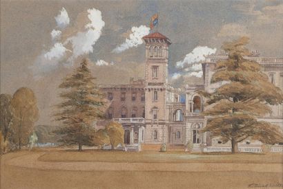 null Victoria, reine d'Angleterre, 1850

 

Château royal d'Osborne

 

Aquarelle...