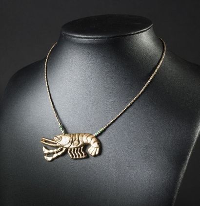 null Collier. Pérou, Mochica Ancien (200 - 300 av. J.-C.). Rare collier de fines...