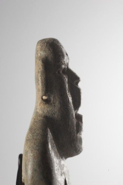 null Rare statuette Olmèque. Période préclassique, 1150 - 550 av. J.-C. Statuette...