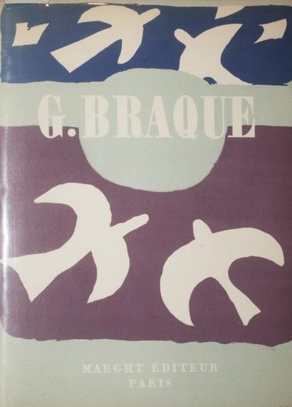 null BRAQUE. — Cahier Georges Braque. 1917-1947. Paris, Maeght. In-4, couverture...