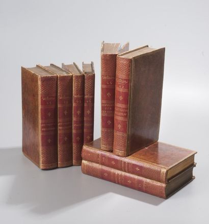 null VOLTAIRE. Œuvres complètes. Kehl, Société Typographique, 1785-1789. 92 vol....