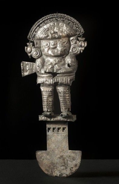 null Exceptionnel Tumi cérémoniel. Culture Sican (Lambayeque), circa 900 - 1100 ap....