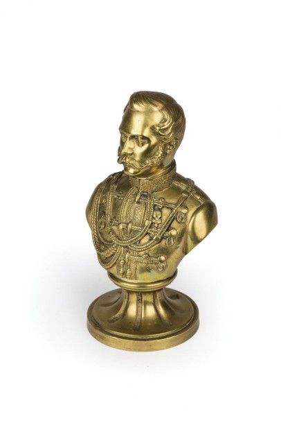null Henri Louis Levasseur. Buste de l’empereur Alexandre II. France, vers 1880.

Bronze...