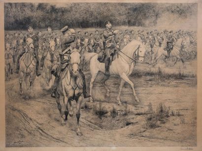 null Jean Alexandre Corabœuf (1870-1947), d’après Edouard Detaille. L’empereur Nicolas...