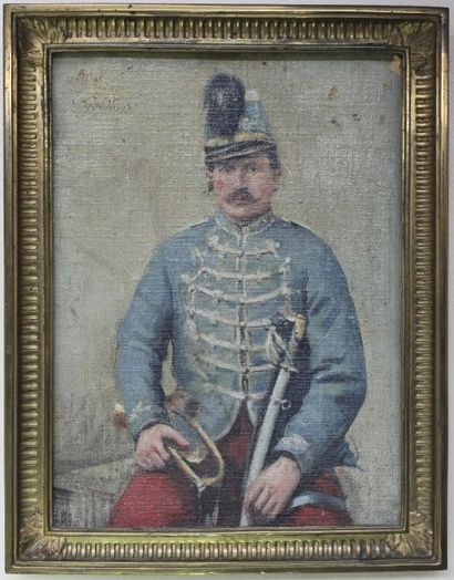 null Portrait de Hussard



L. Goldberg. Portrait d’un hussard. 

Huile sur toile...