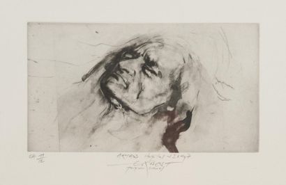 ERNEST PIGNON ERNEST Ernest PIGNON ERNEST ( né en 1942) Portrait d'Antonin Artaud...