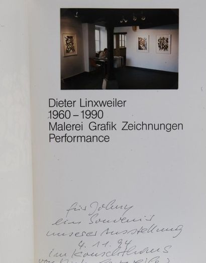LINXWEILER (Dieter) DREISSIG JAHR KUNSTPROZESS (Trente ans de travail), 1960-1990,...