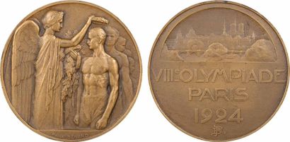 null Bénard (R.) : VIIIe Olympiade de Paris, dans sa boîte, 1924 Paris - - Une victoire...
