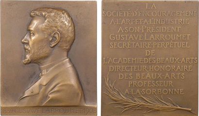 null Chaplain (J.-C.) : Gustave Larroumet (1852-1903), secrétaire de l'Académie des...