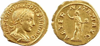 null Gordien III, aureus, Rome, 241-243 - A/IMP GORDIANVS PIVS FEL AVG - Buste lauré...