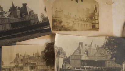 null Château de Randan, début du XXe siècle

Quatre photographies 

Tirages argentiques...