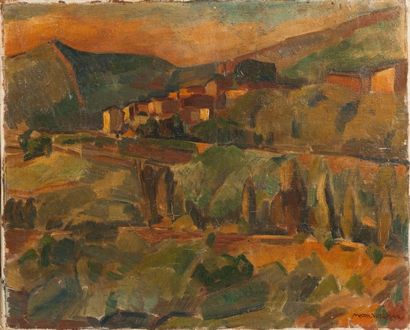 null Mathieu WIEGMAN (1886-1971)

Paysage

Huile sur toile, signée en bas à droite

50...