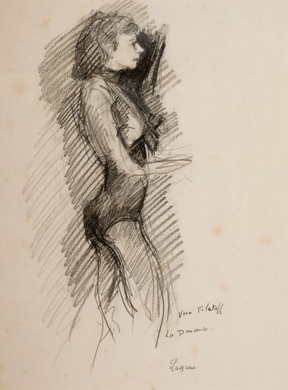 null Jean-Pierre LAGRUE (1939)

VERA FILATOFF, la danseuse

Crayon sur papier, signé...