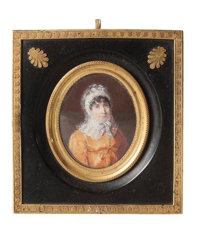 null ECOLE FRANCAISE, début du XIXe siècle

Portrait de dame de qualité, identifiée...