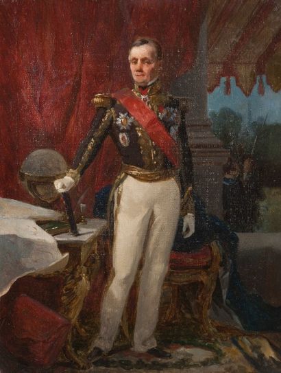 null Horace VERNET (attribué à), circa 1848-1851

Portrait présumé du maréchal Dode...
