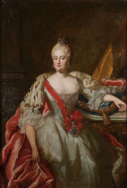 null ECOLE ALLEMANDE, circa 1750

Jeanne-Elisabeth de Holstein-Gottorp d'Oldenbourg...