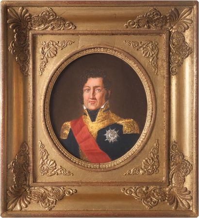 null ECOLE FRANCAISE, circa 1830-1835.

Louis-Philippe Ier roi des Français

en buste...