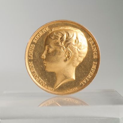 null Antoine BOVY, Jules Constant PEYRE, 1864

Médaille en or au profil du prince...