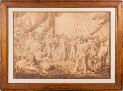 null Guillaume DESCAMPS, circa 1810

Peintre ordinaire de Joachim Murat, roi de Naples.

Joachim...