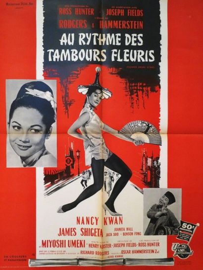 null "Au Rythme des tambours fleuris" (1961) de Henry KOSTER, avec Nancy KWAN, James...