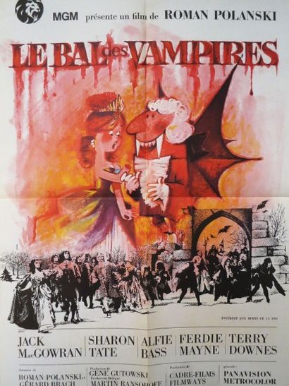 null "Bal des vampires" (Le) (1968) de Roman POLANSKI, avec Sharon TATE, Jack MacGOWRAN....