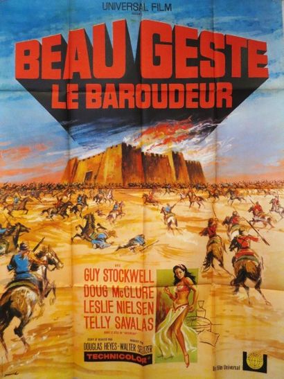 null "Beau geste le Baroudeur" (1967) de Douglas HEYES avec Guy STOCKWELL, Doug MacCLARE,...
