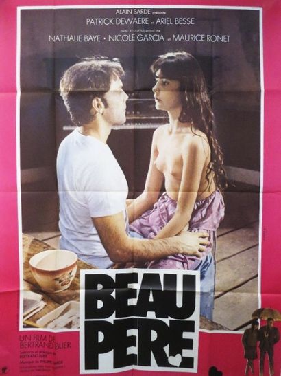 null "Beau Père" (1981) de Bertrand BLIER avec Patrick DEWARE, Ariel BESSE, Maurice...