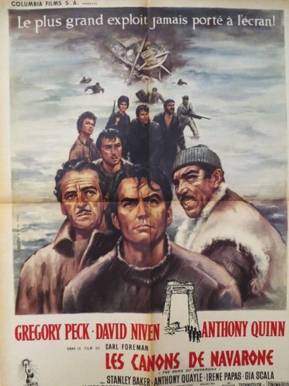 null "Canons de Navarone" (1961) de Jack LEE THOMPSON avec Gregory PECK, David NIVEN,...