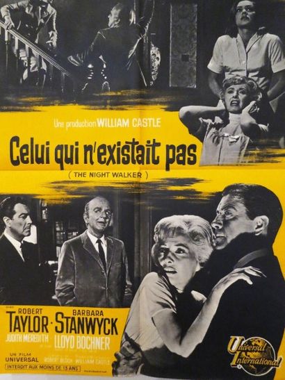 null "Celui qui n'existait pas" (1964) de William CASTLE avec Robert TAYLOR, Barbara...