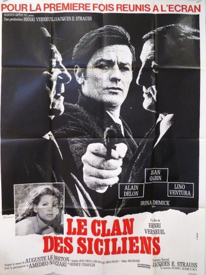 null "Clan des Siciliens" (Le) (1969) de Henri VERNEUIL avec Jean GABIN, Alain DELON,...