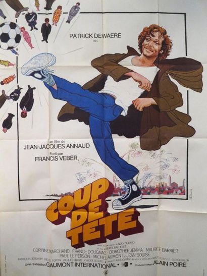 null "Coup de tête" (1979) de Jean-Jacques ANNAUD avec Patrick DEWAERE, France DOUGNAC....