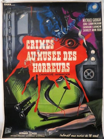 null "Crimes au musée des horreurs" (1959) de Arthur CRABTREE, avec Michael GOUGH,...