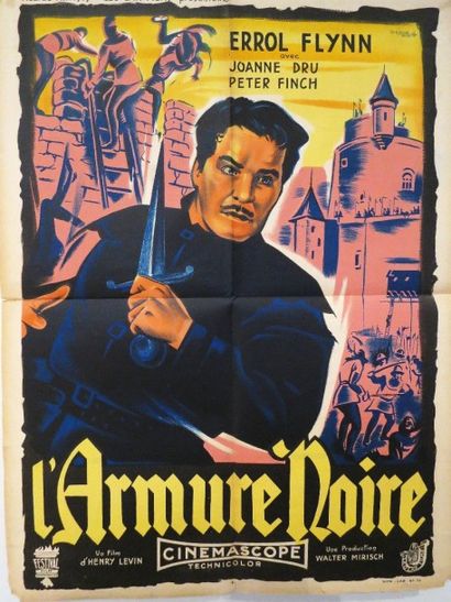 null "Armure noire" (L') (1955) de Henry LEVIN avec Errol FLYNN, Yvonne FURNEAUX,...